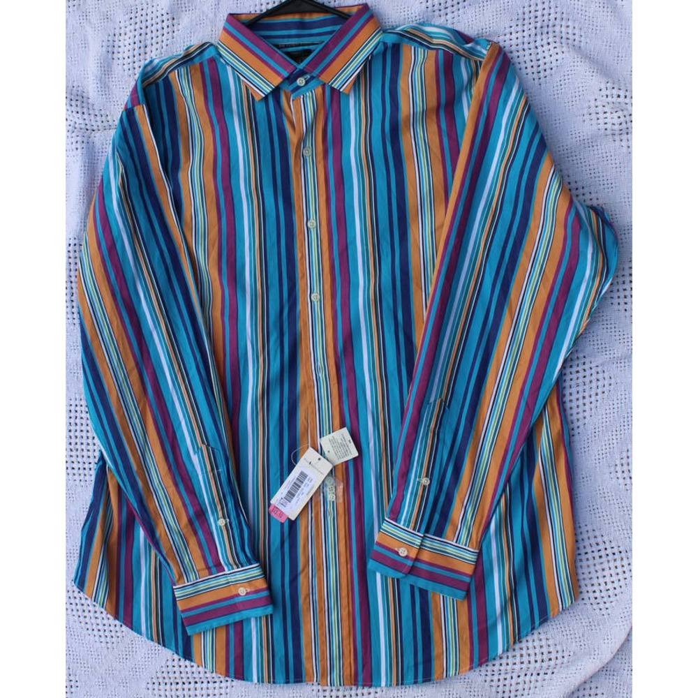 BNWT Vintage Late 80s Polo by Ralph Lauren LS Easter pastel BRIGHT